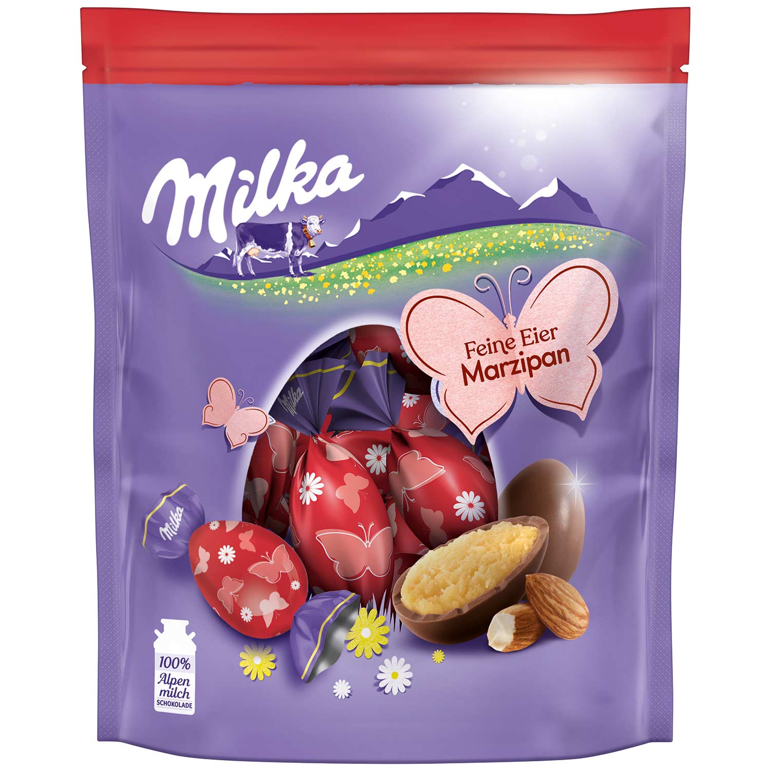 Milka Feine Eier Marzipan 90g