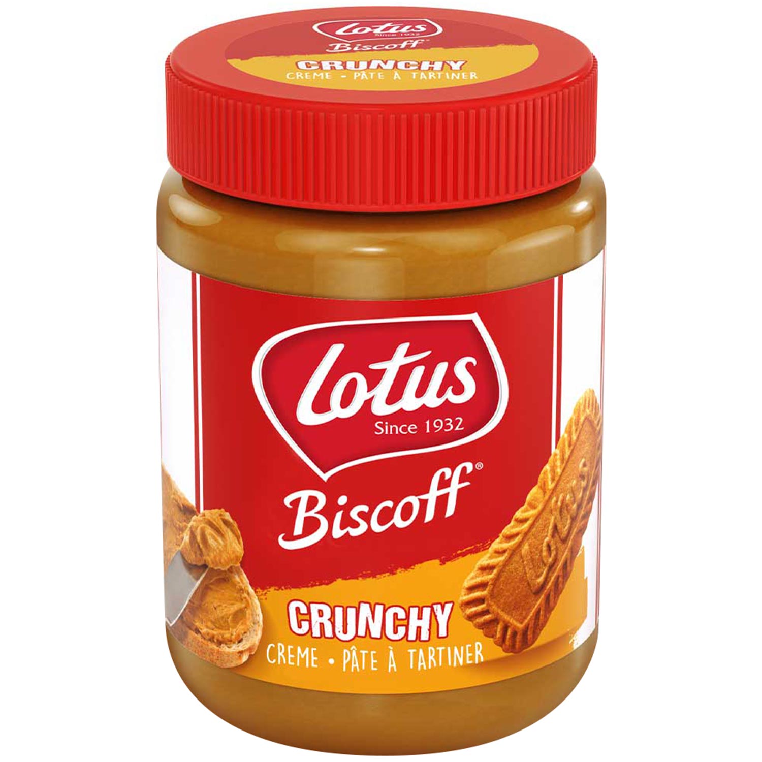 Lotus Biscoff Crunchy Creme Brotaufstrich 380g