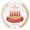 Niederegger Marzipan Taler 'Happy Birthday' 185g