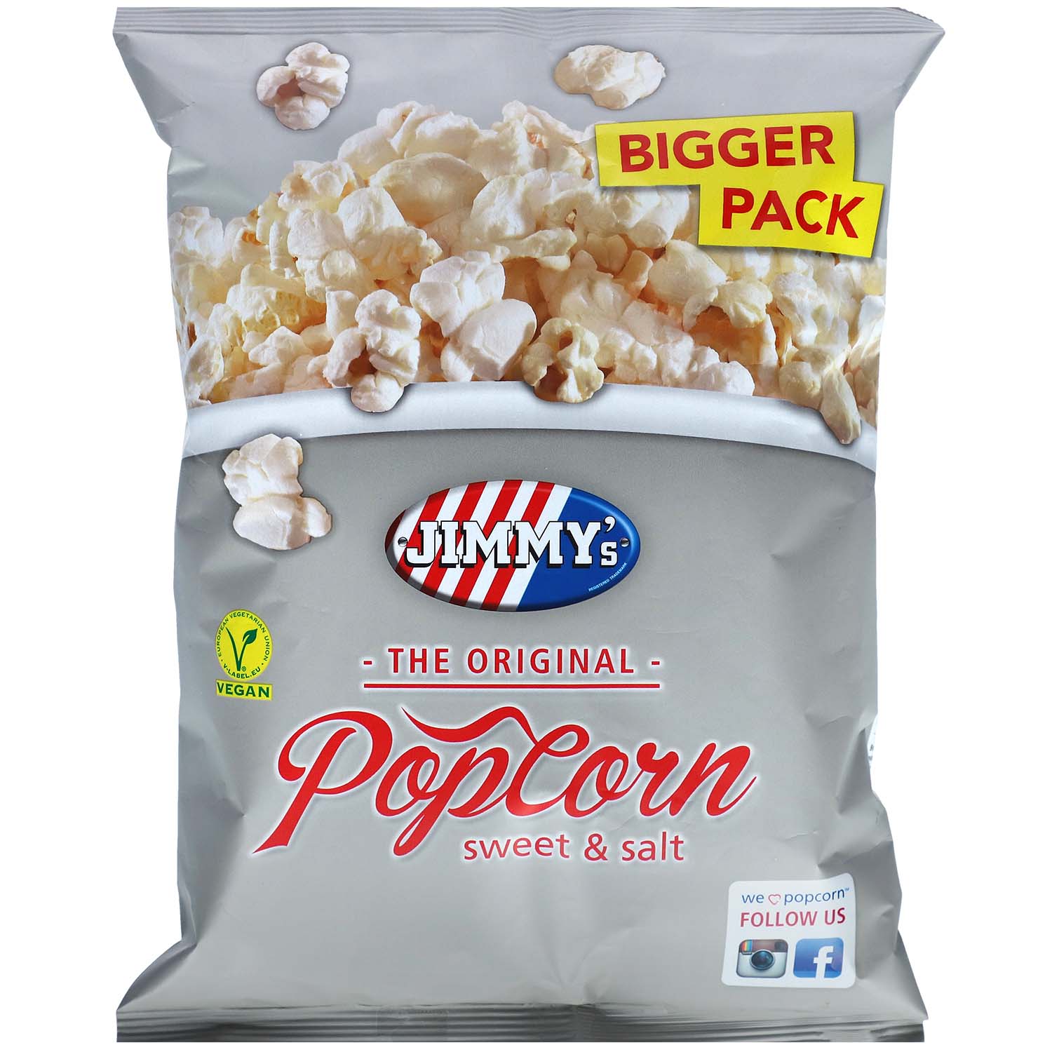 Jimmy's Popcorn Sweet & Salt 100g
