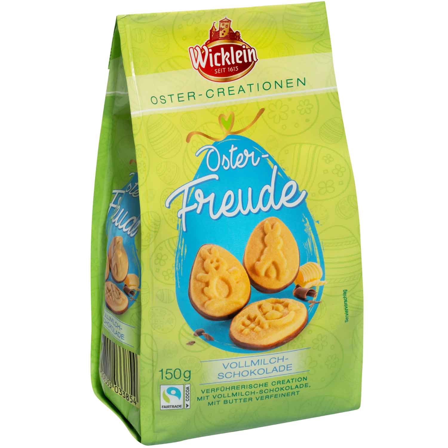 Wicklein Oster-Freude Vollmilchschokolade 150g