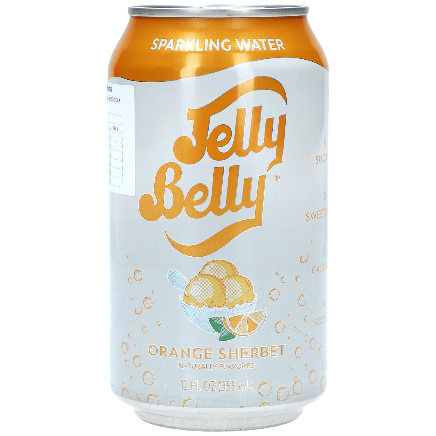 Jelly Belly Sparkling Water Orange Sherbet 355ml
