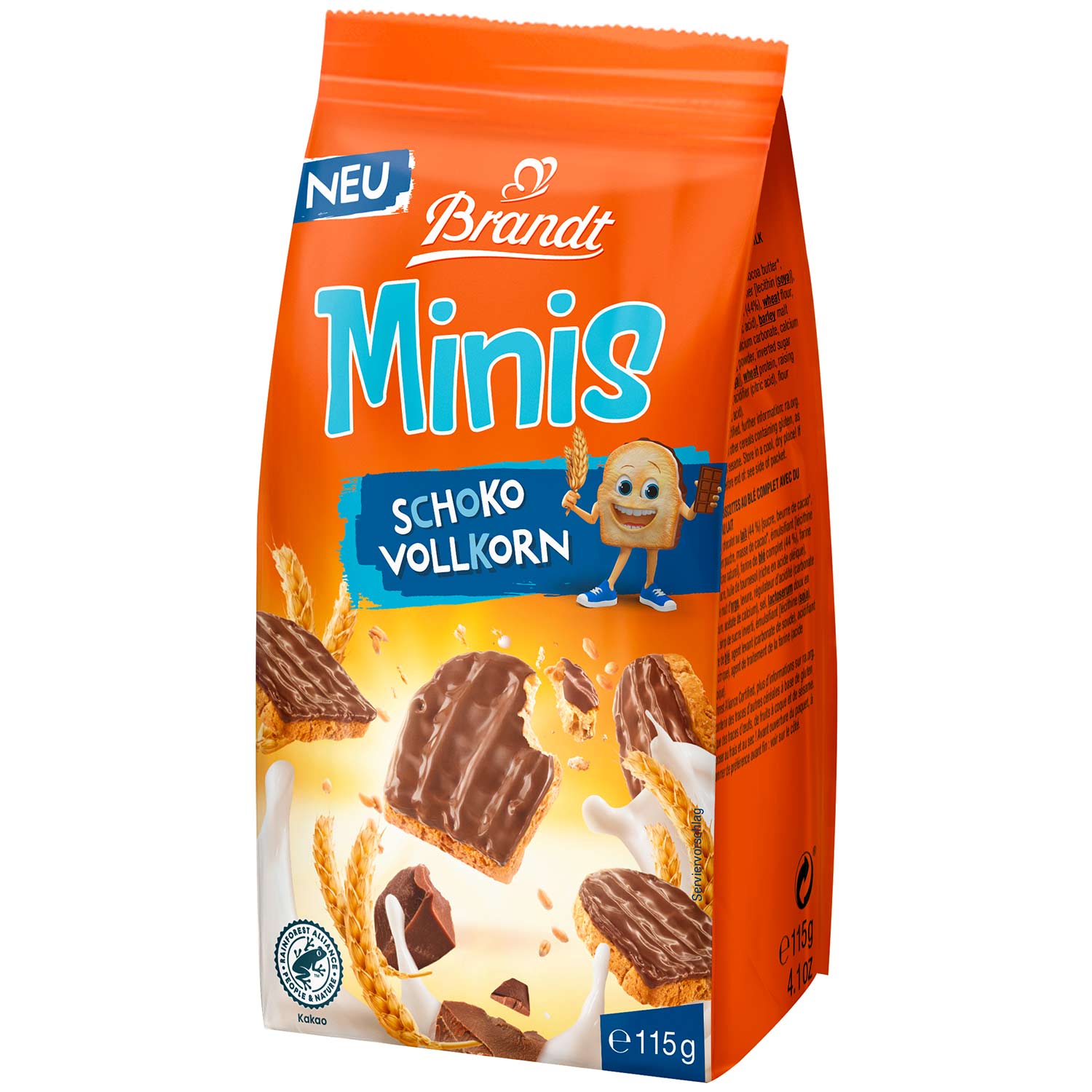 Brandt Minis Schoko Vollkorn 115g