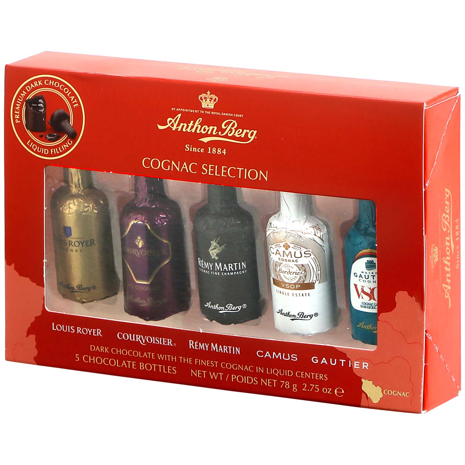 Anthon Berg Cognac Selection 5er