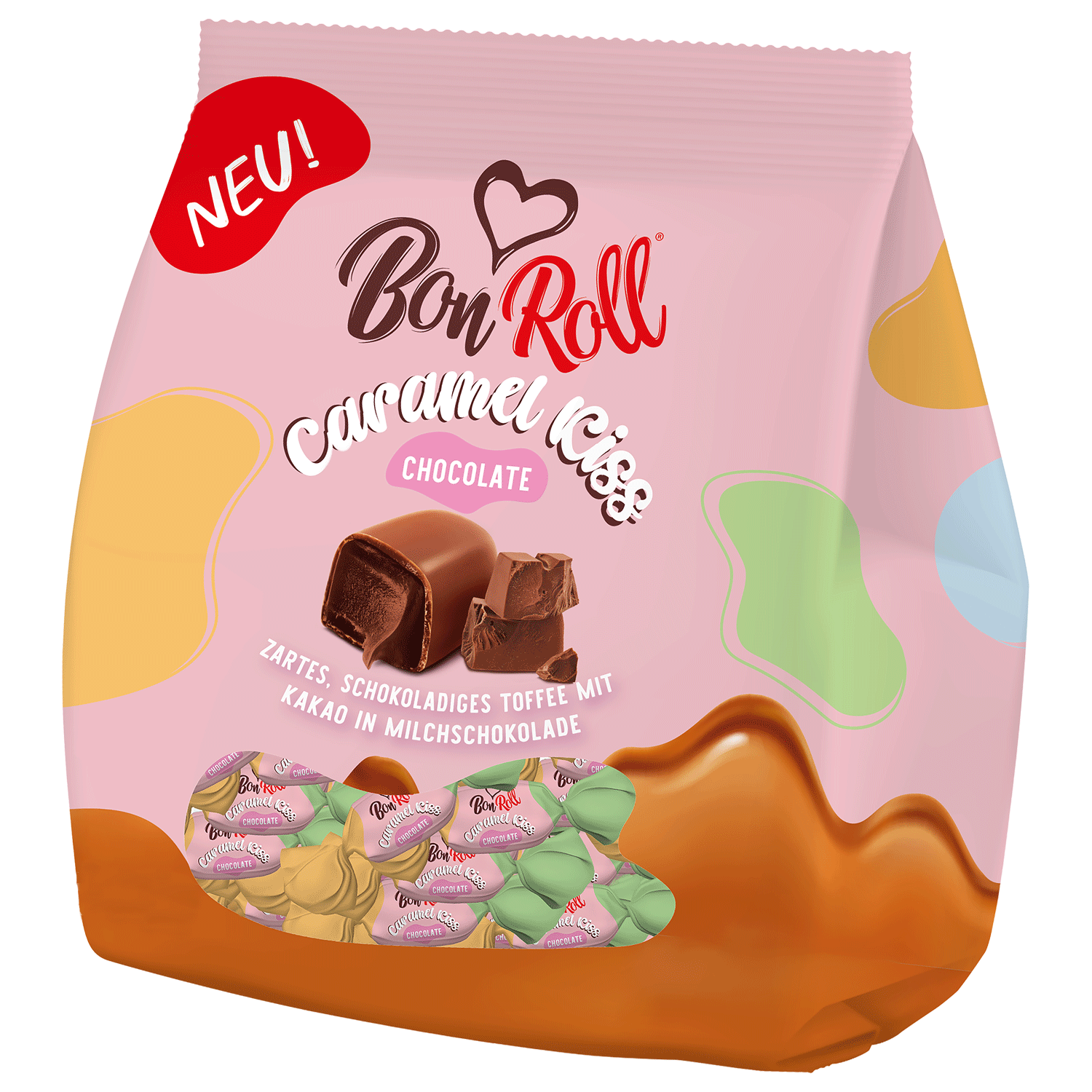 Bon Roll Caramel Kiss Chocolate 120g