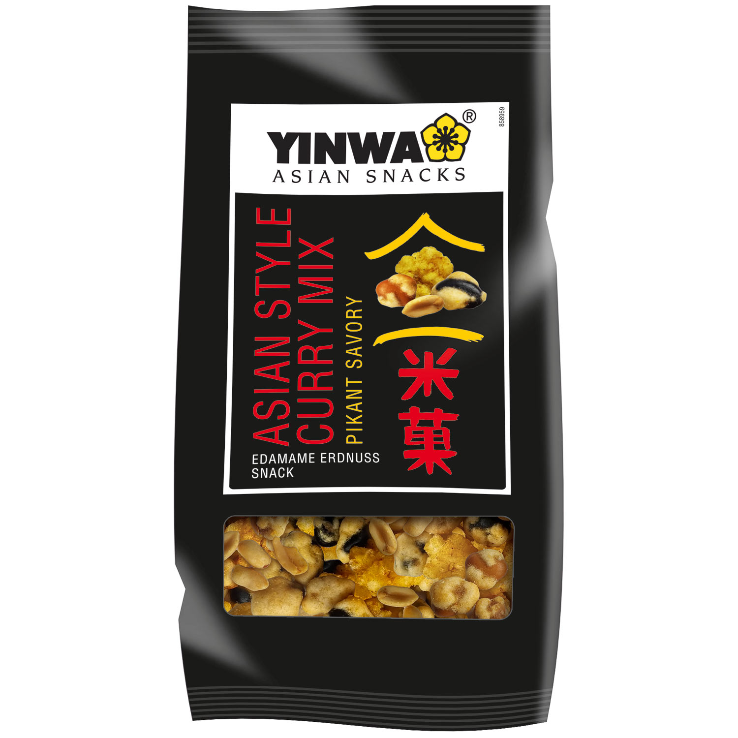 Yinwa Asian Snacks Curry Mix 100g