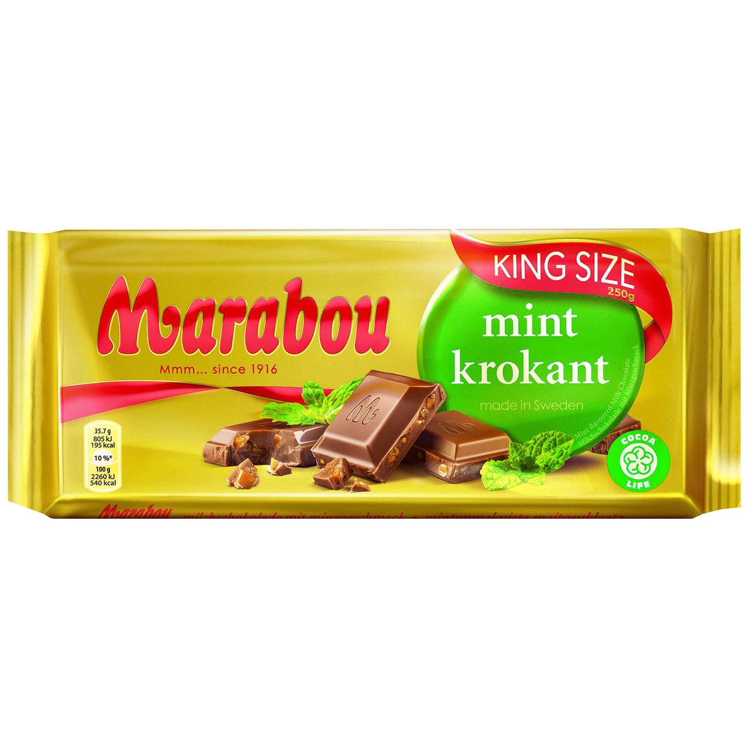 Marabou Mint Krokant 250g