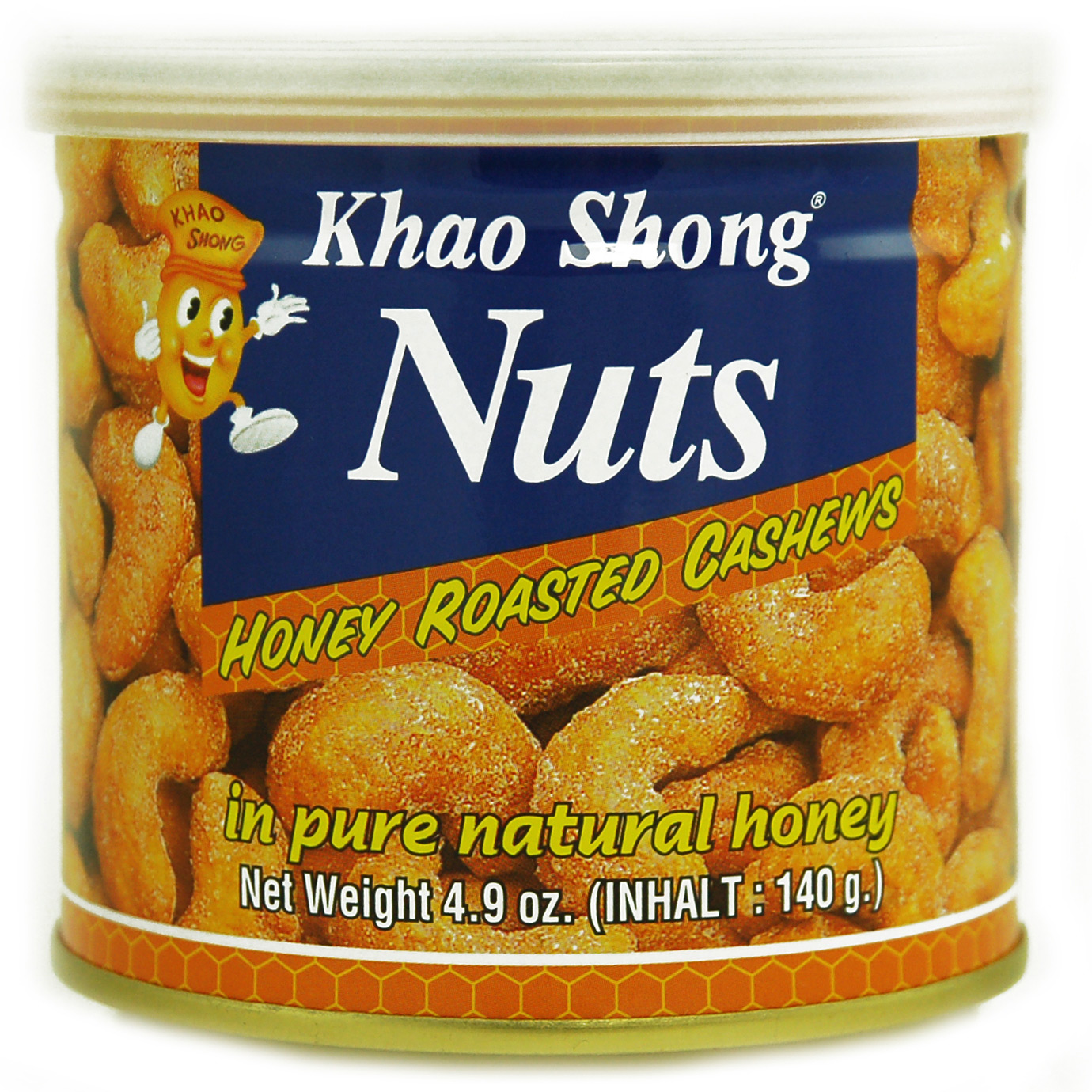 Khao Shong Nuts Honey Roasted Cashews 140g