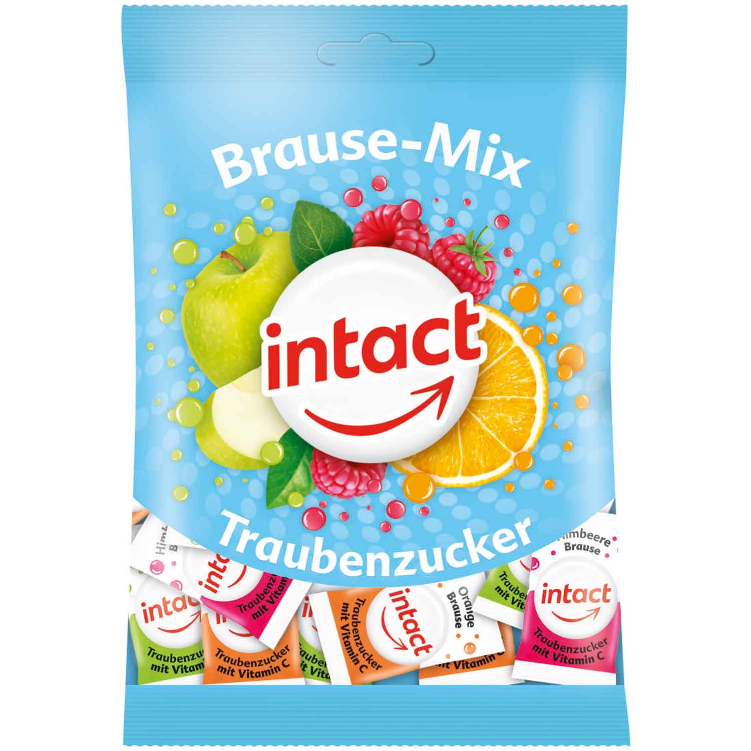 intact Traubenzucker Brause-Mix 75g