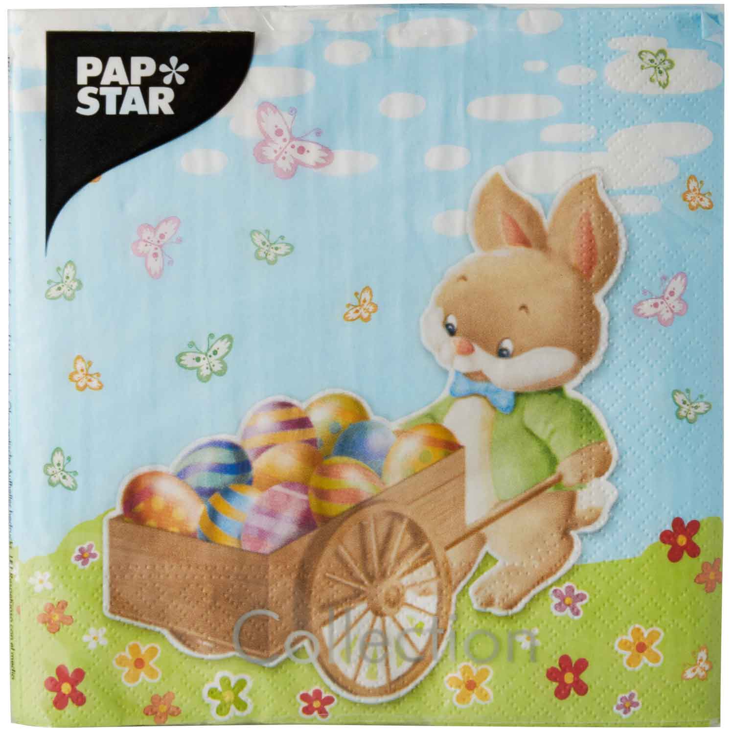 Papstar Servietten Easter Bunny 20er