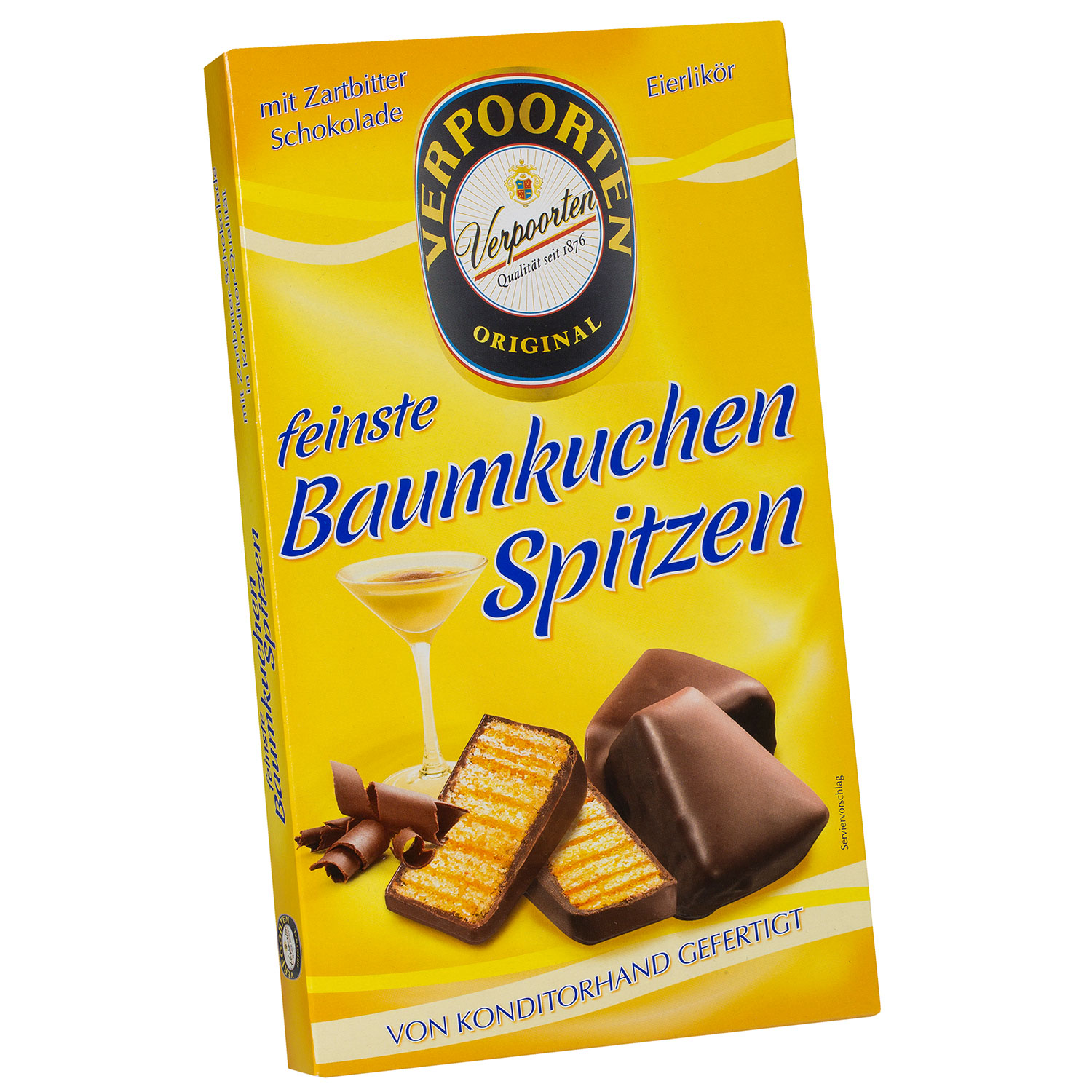 KuchenMeister Feinste Baumkuchenspitzen Verpoorten Eierlikör 125g