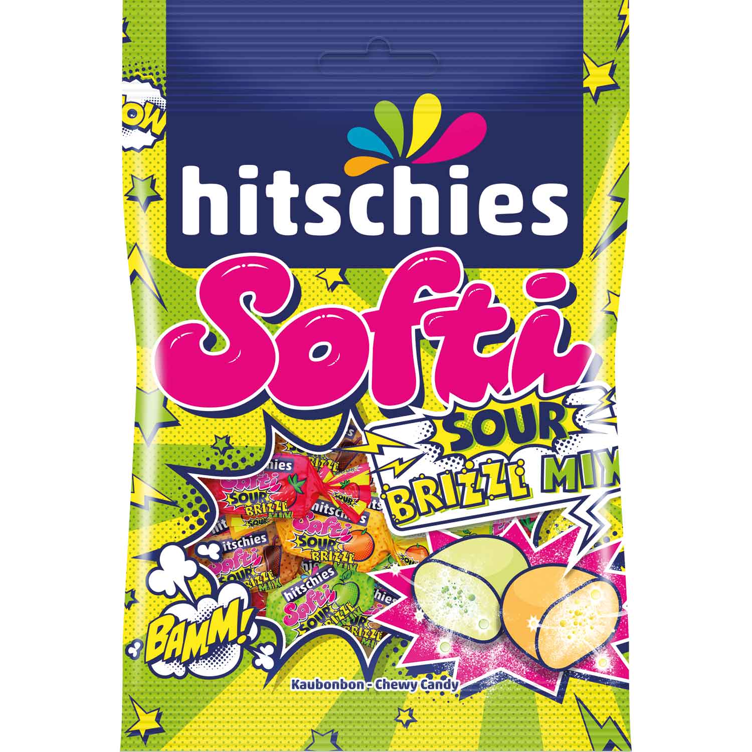 hitschies Softi Sour Brizzl Mix 90g