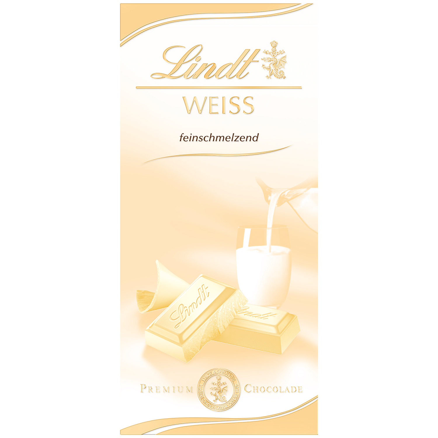 Lindt Weiße Schokolade Tafel 100g