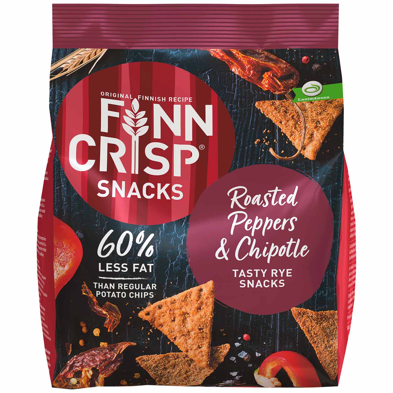 Finn Crisp Snacks Roasted Paprika 150g