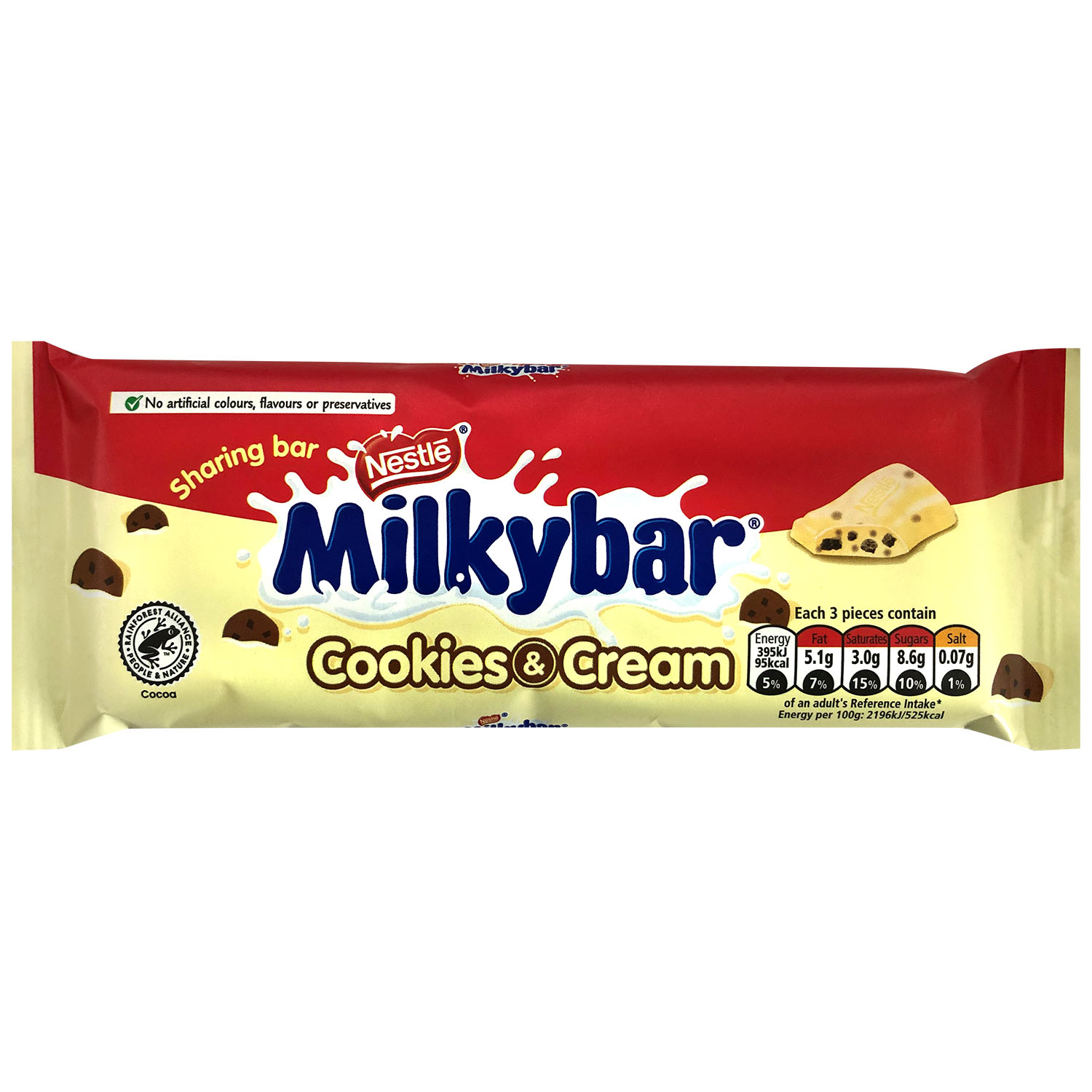 Milkybar Cookies & Cream 90g