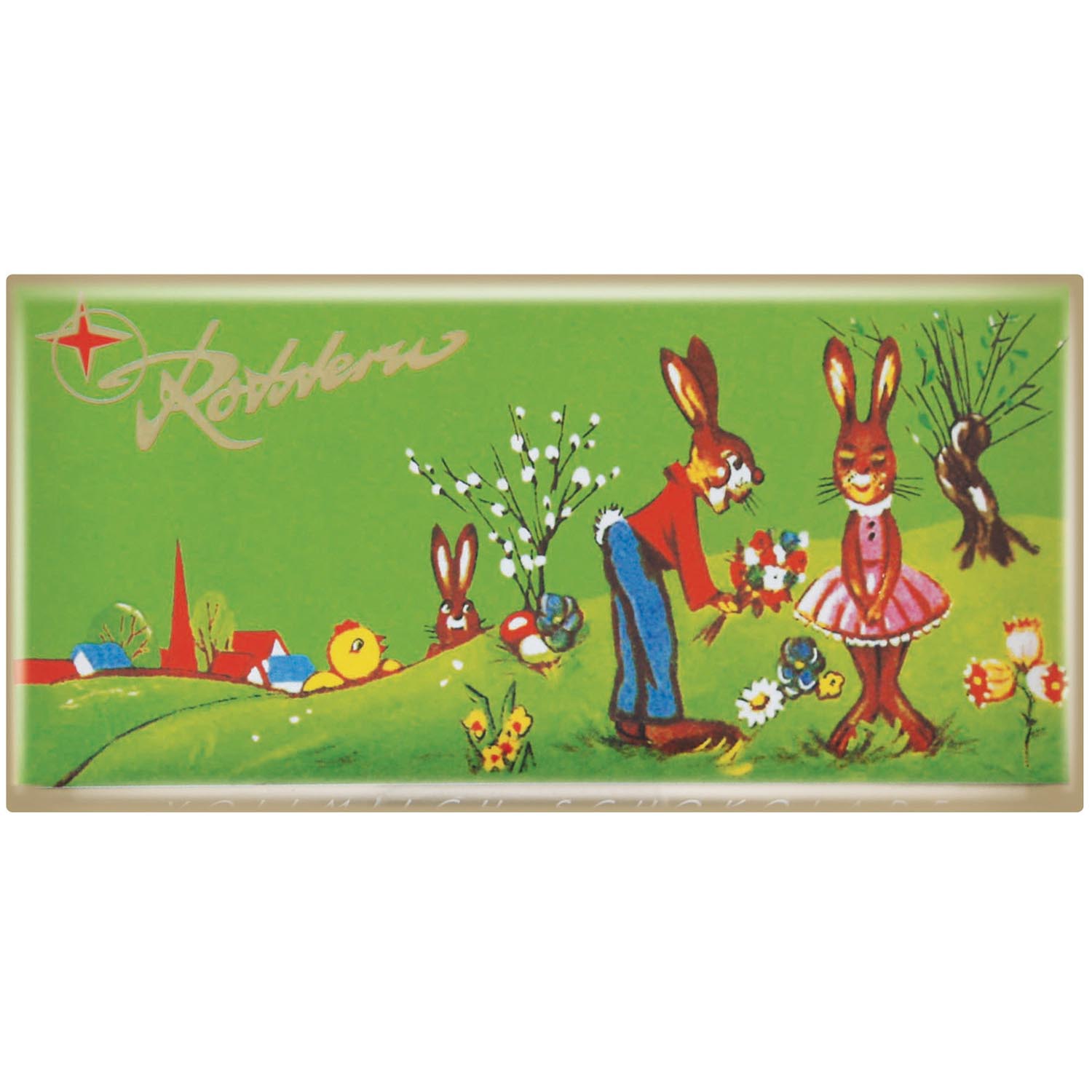 Rotstern Tafelschokolade Ostern 100g
