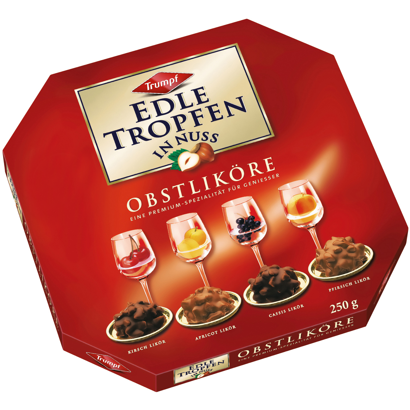 Trumpf Edle Tropfen in Nuss Obstliköre 250g