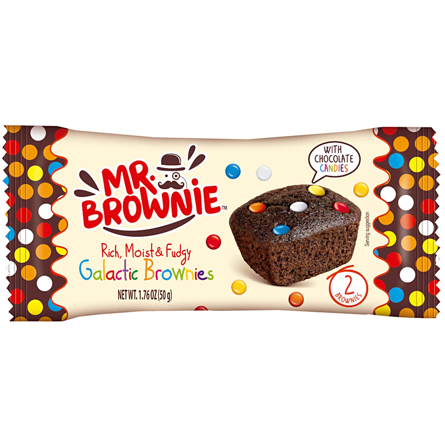 Mr. Brownie Galactic Brownies 2x25g