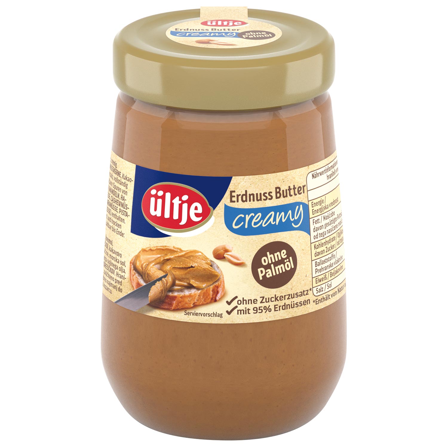 ültje Erdnuss Butter creamy 340g
