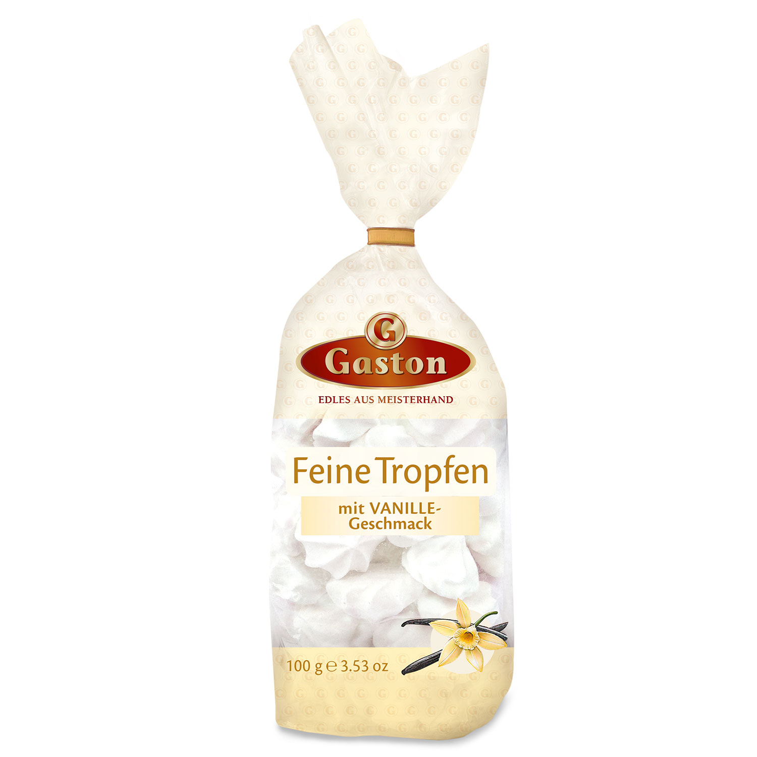 Gaston Feine Tropfen Vanille 100g