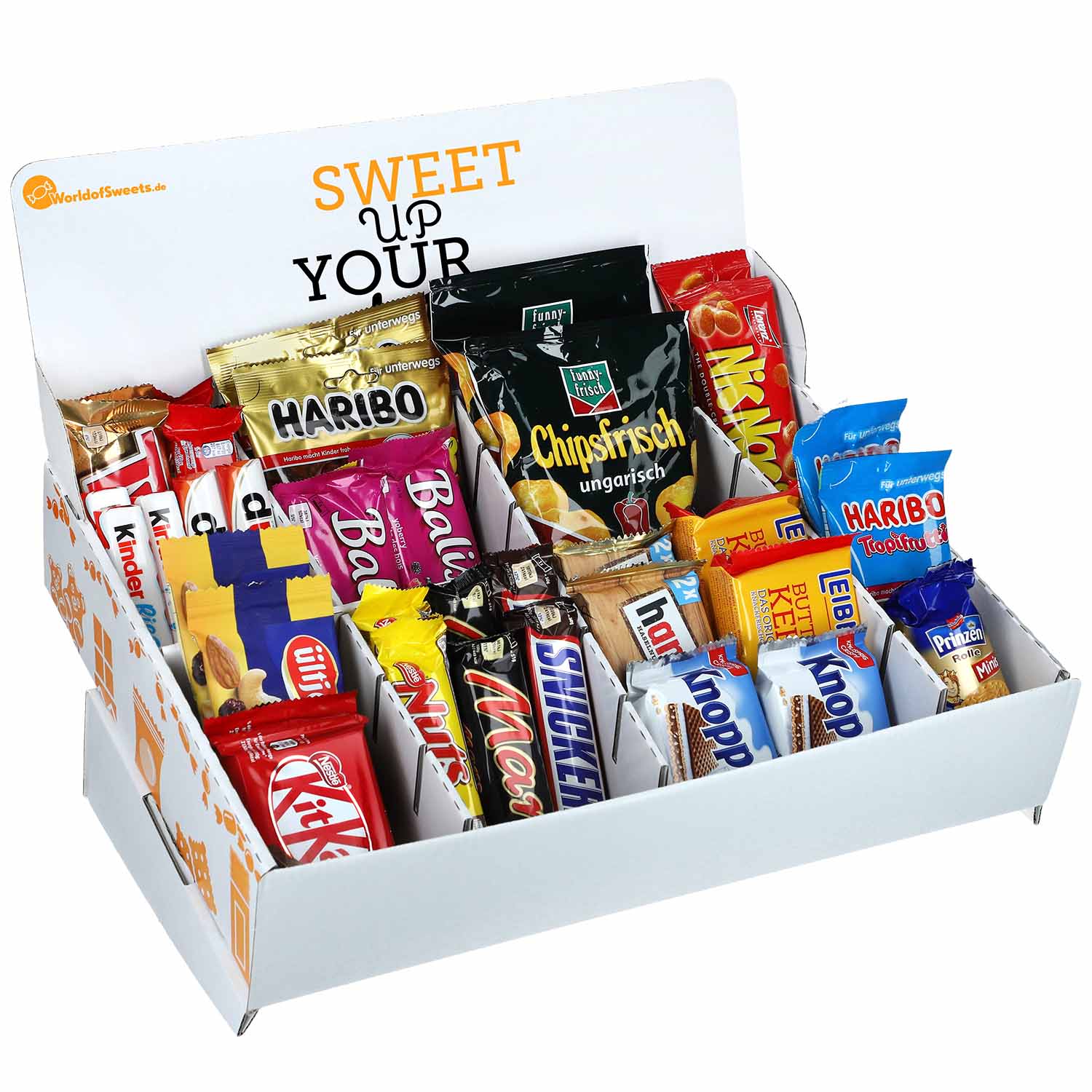 World of Sweets Snack-Box Homeoffice