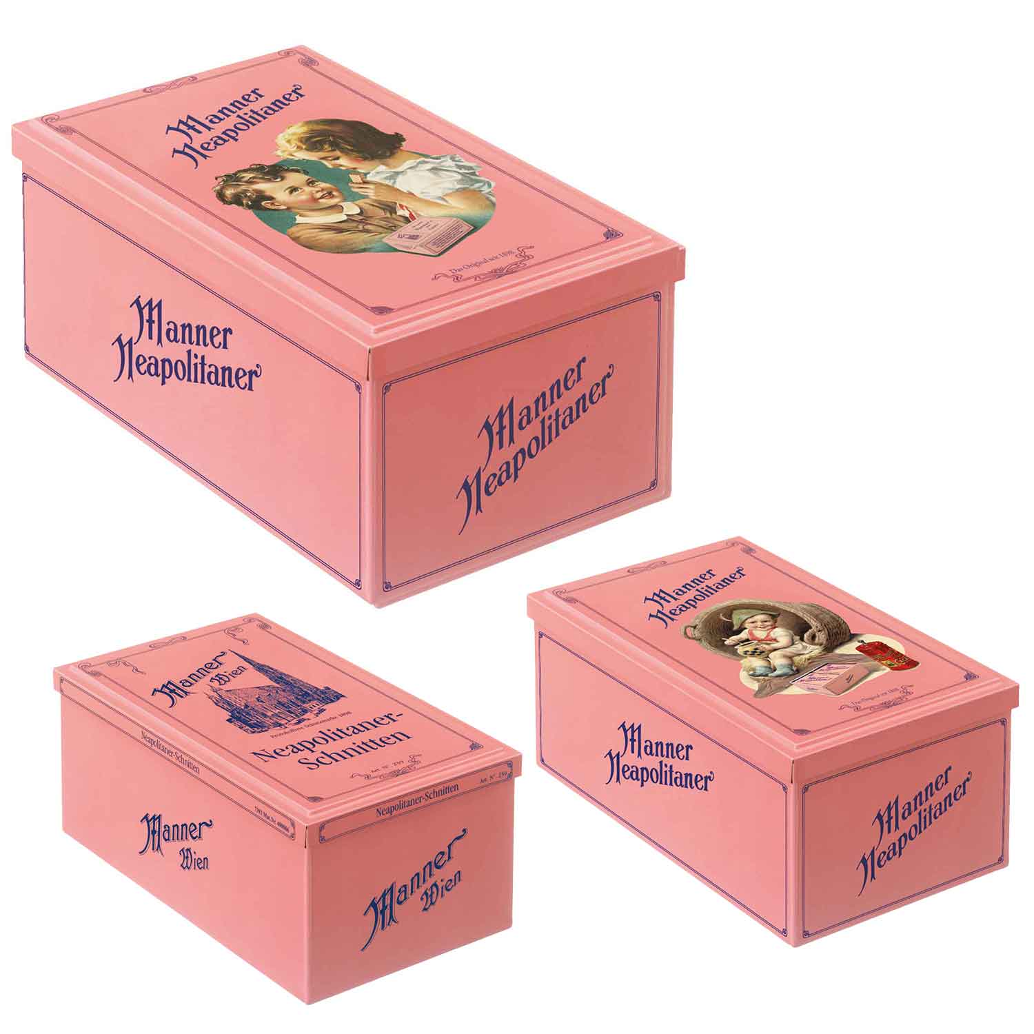 Manner Original Neapolitaner Nostalgiedose 600g