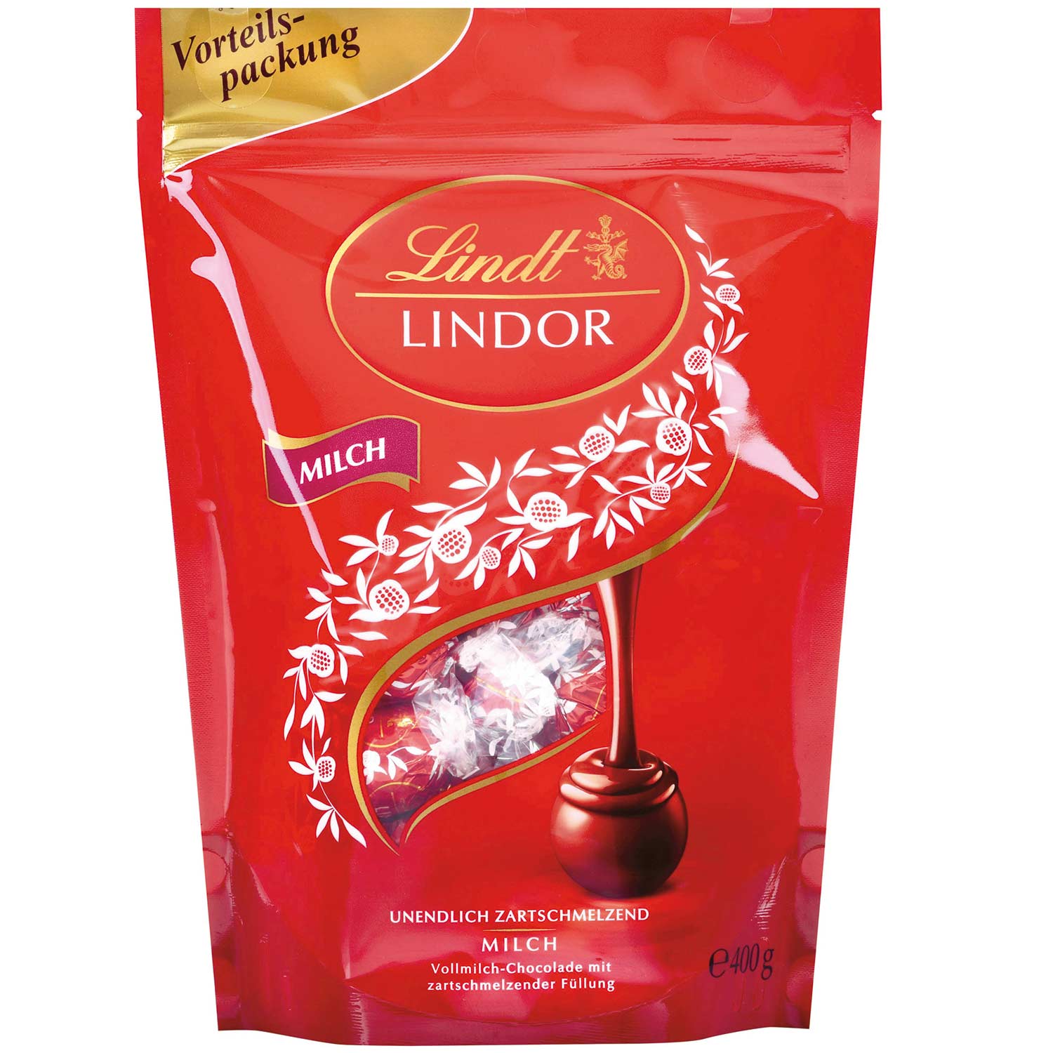 Lindt Lindor Kugeln Vollmilch 400g