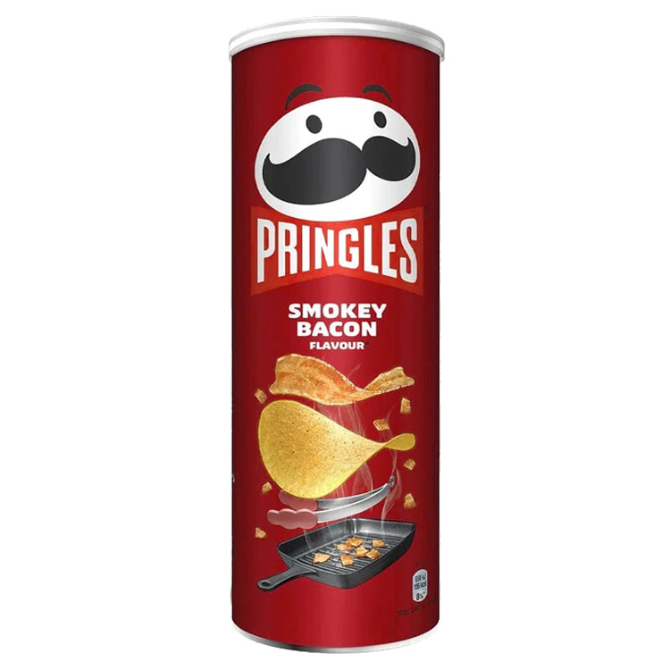 Pringles Smokey Bacon 165g