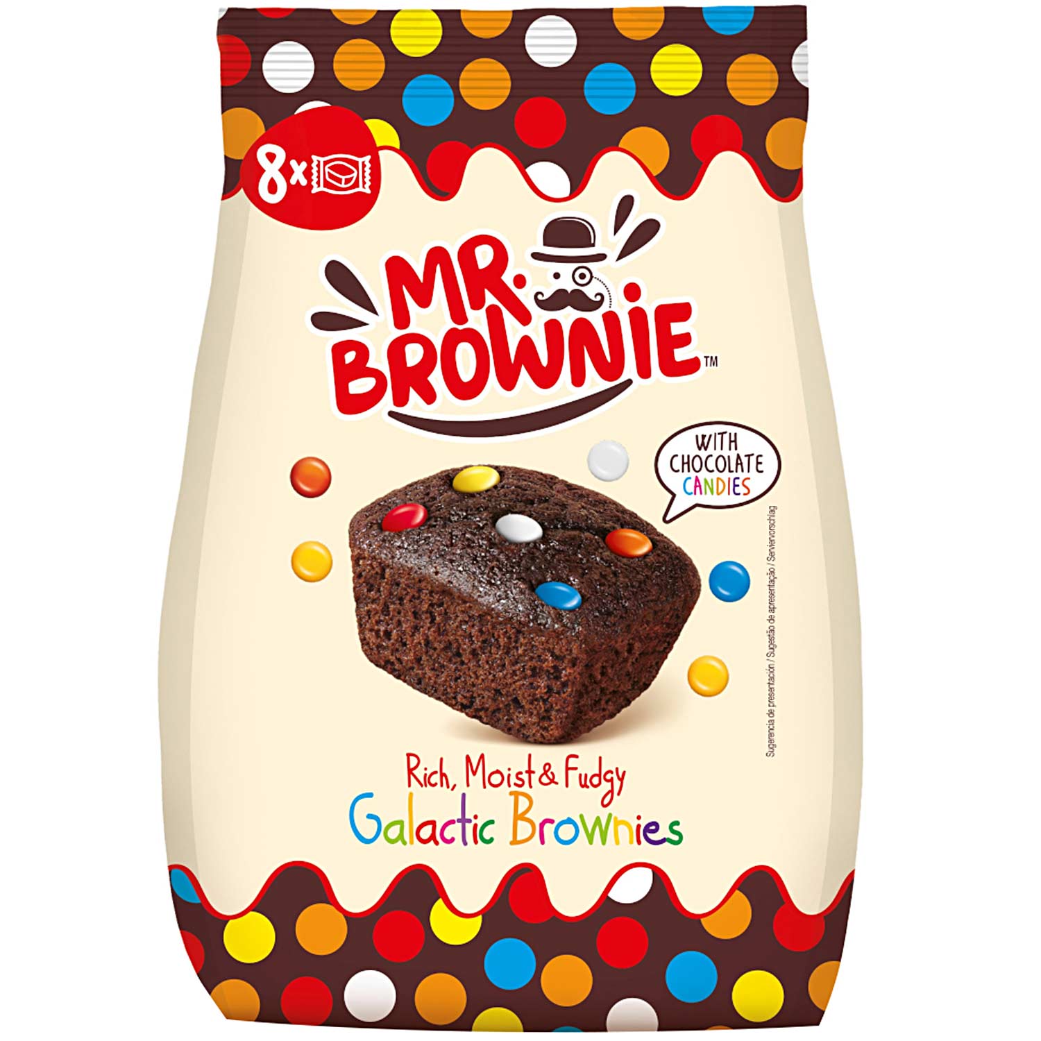 Mr. Brownie Galactic Brownies 200g