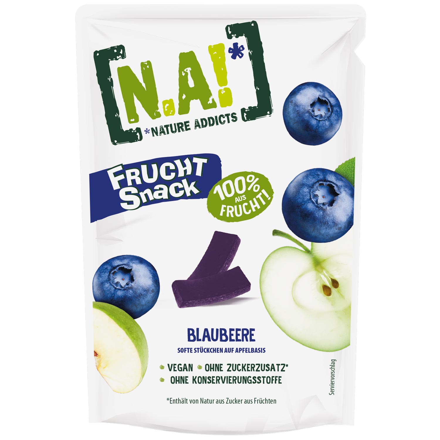 N.A! Nature Addicts Frucht Snack Blaubeere 35g