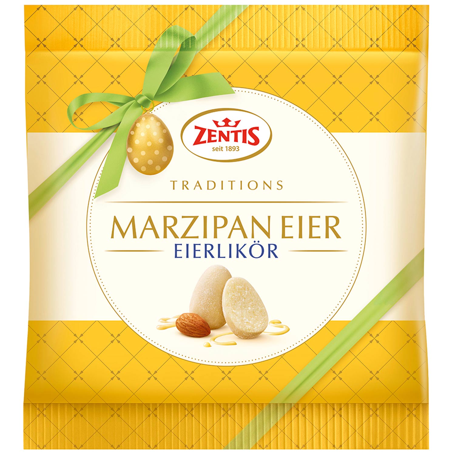 Zentis Marzipan-Eier Eierlikör 125g