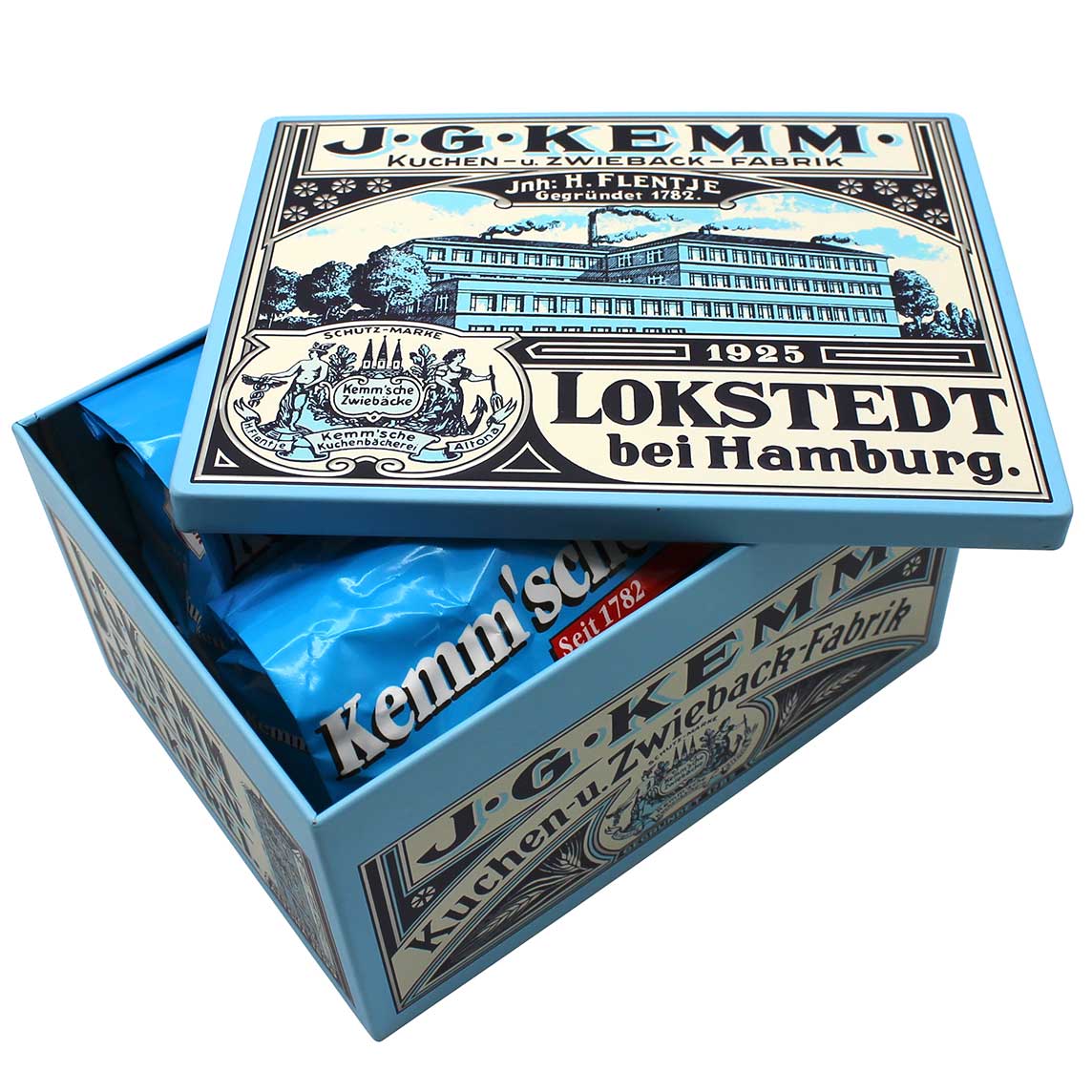 Kemm'sche Kuchen Nostalgiedose + 2x200g