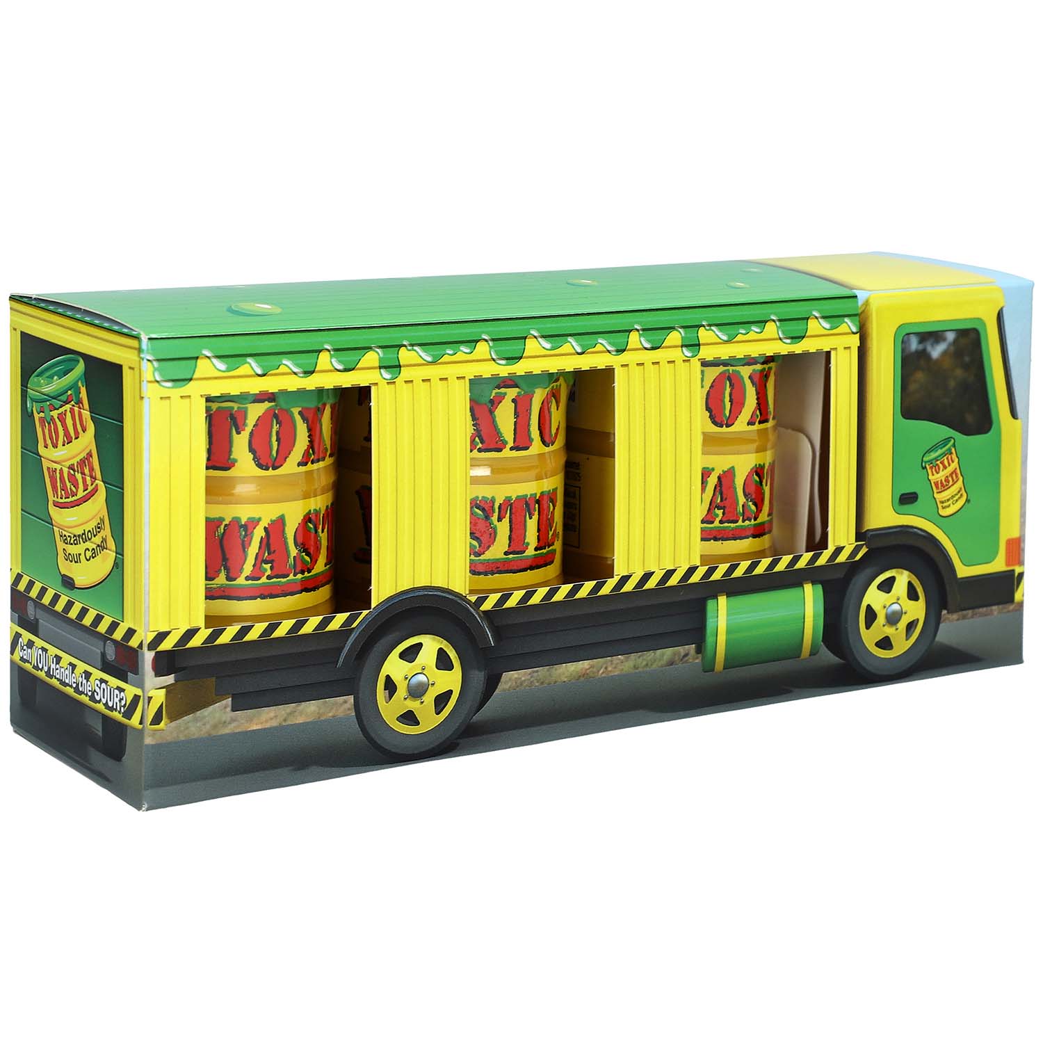 Toxic Waste Yellow Sour Candy Truck 3x42g