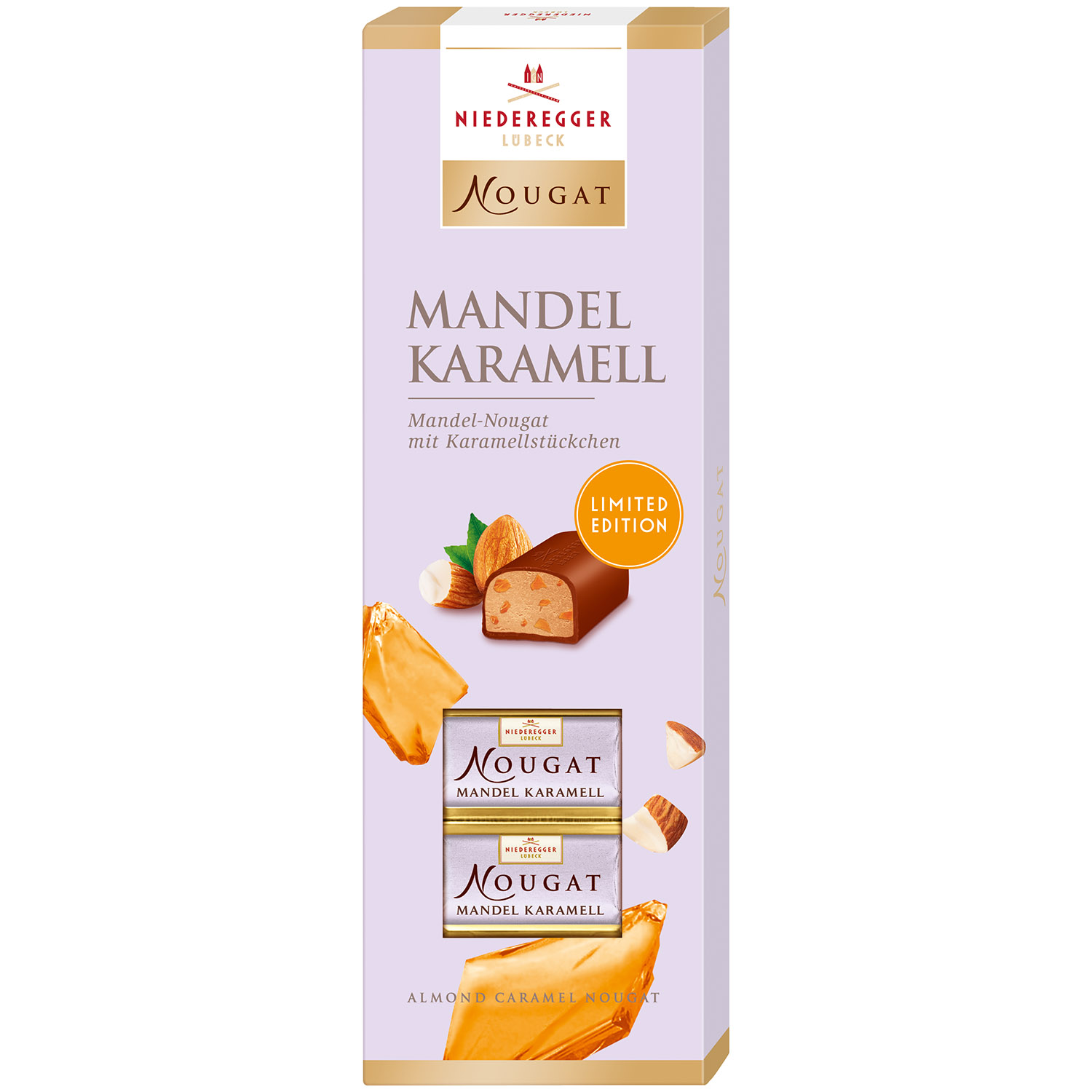 Niederegger Nougat Klassiker Mandel Karamell 100g