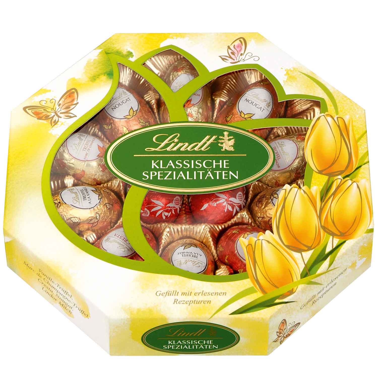 Lindt Klassische Spezialitäten Kassette 216g