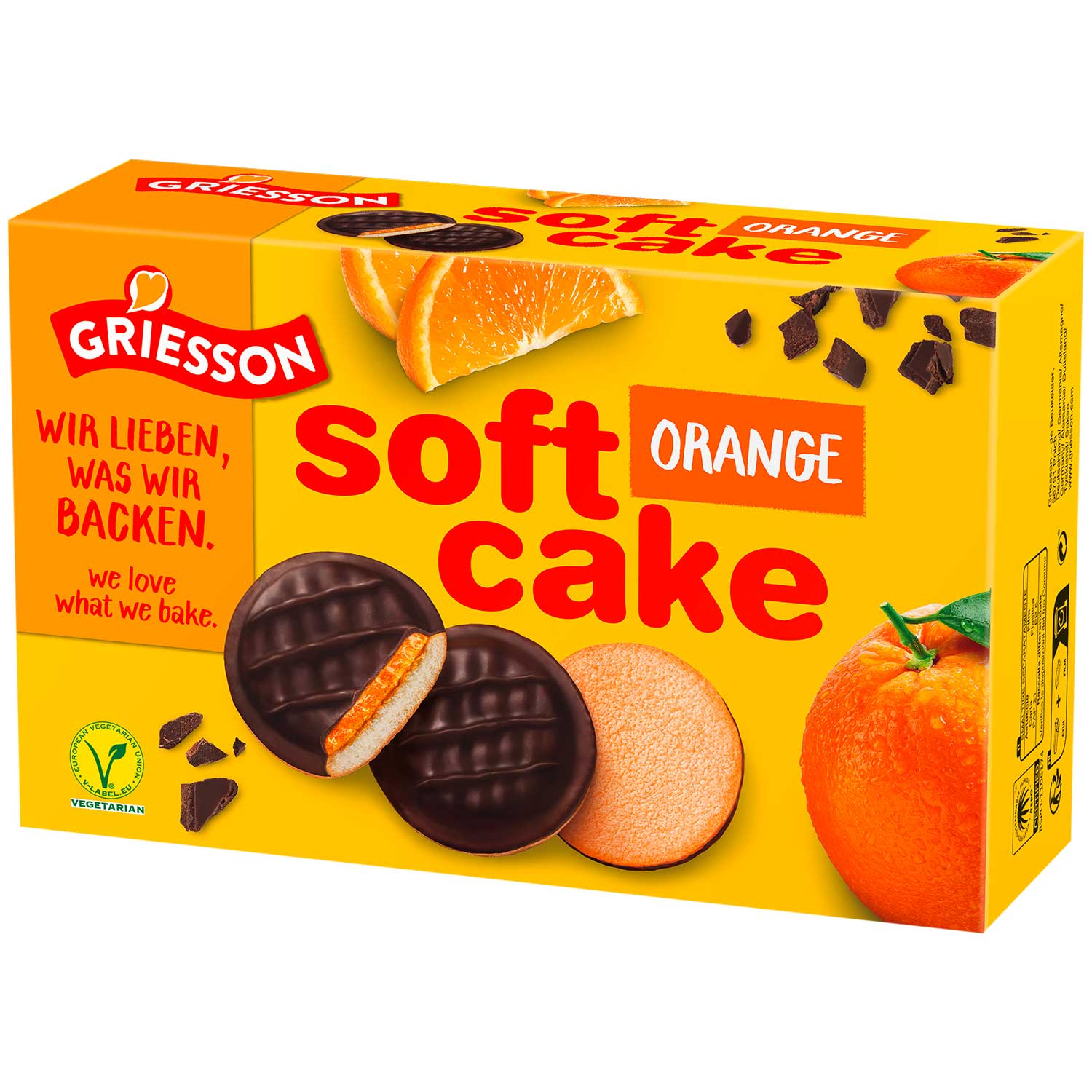 Griesson Soft Cake Orange 2x150g