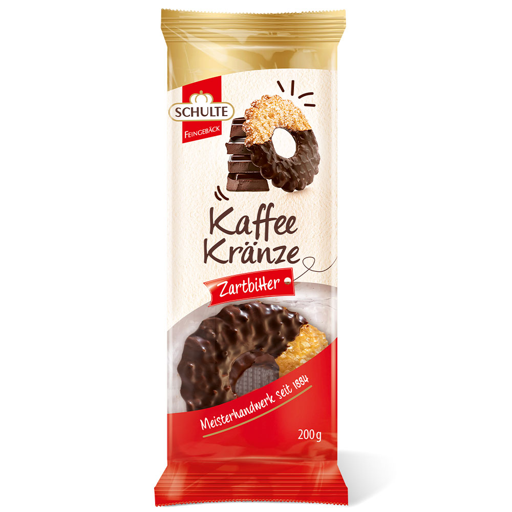 Schulte Kaffeekränze Zartbitter 200g