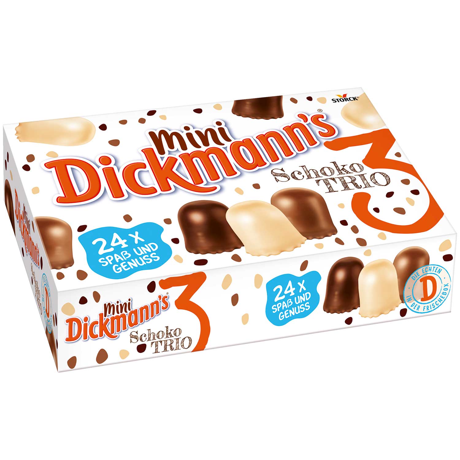 mini Dickmann's Schoko Trio 24er