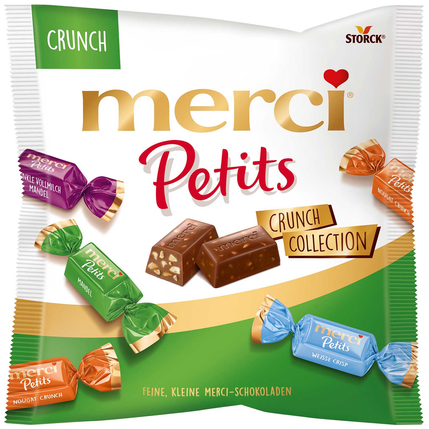 merci Petits Crunch Collection 125g