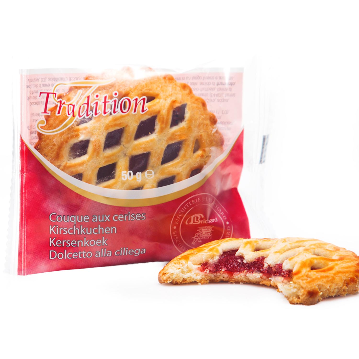 Biscuiterie JL Brichard Tradition Kirschkuchen 50g