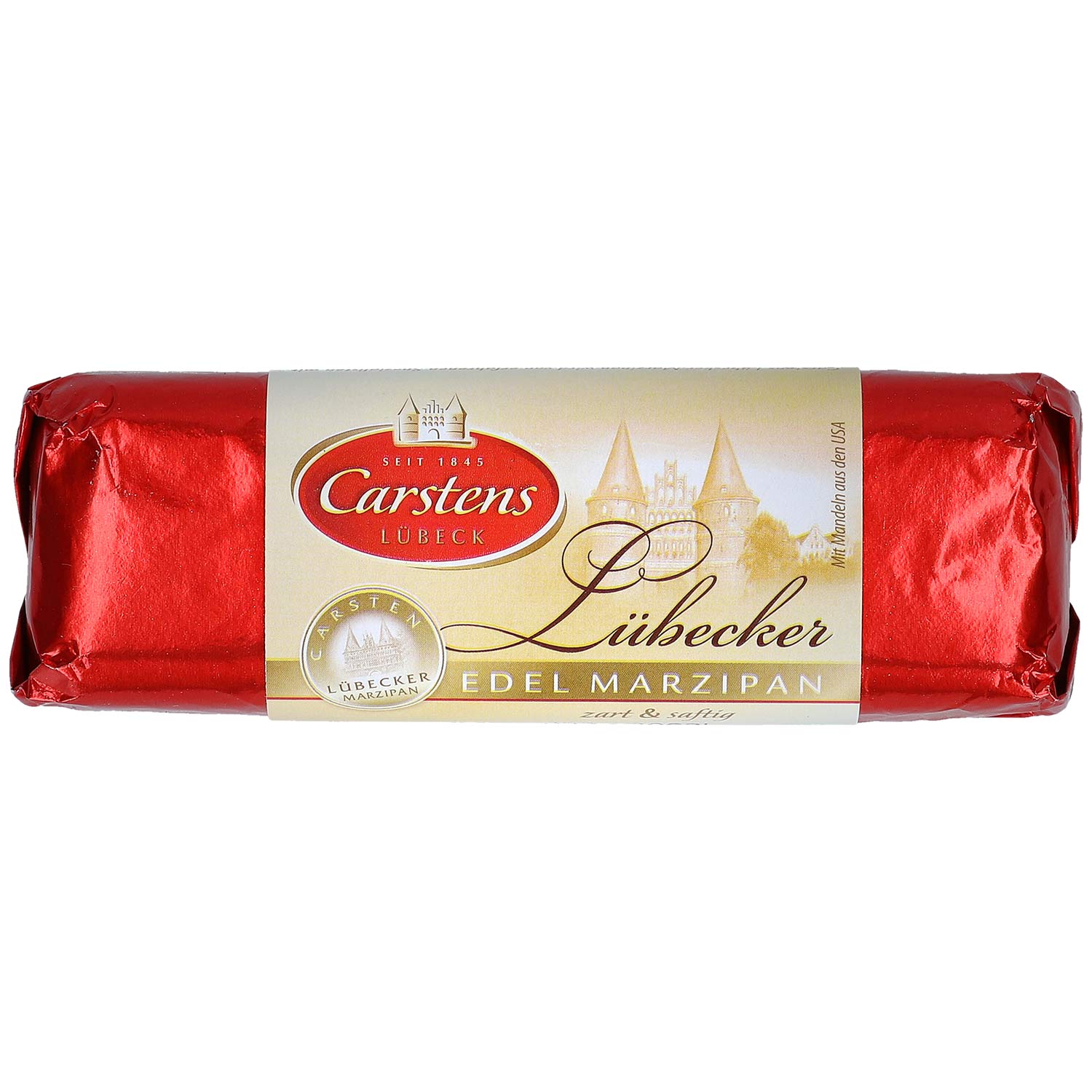 Carstens Lübecker Edelmarzipan Brot 125g