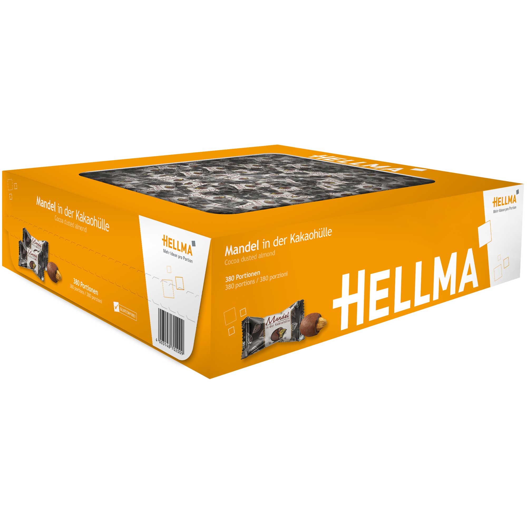 Hellma Mandel in der Kakaohülle 380er