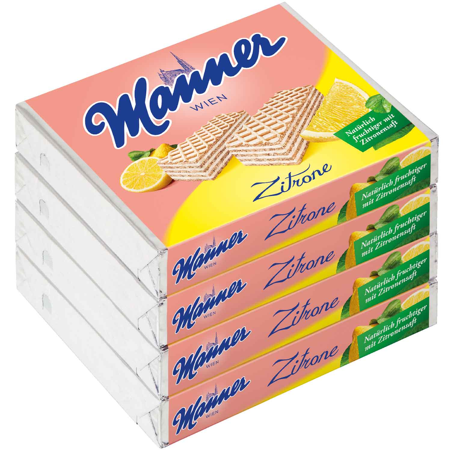 Manner Zitronen Schnitten 4x75g