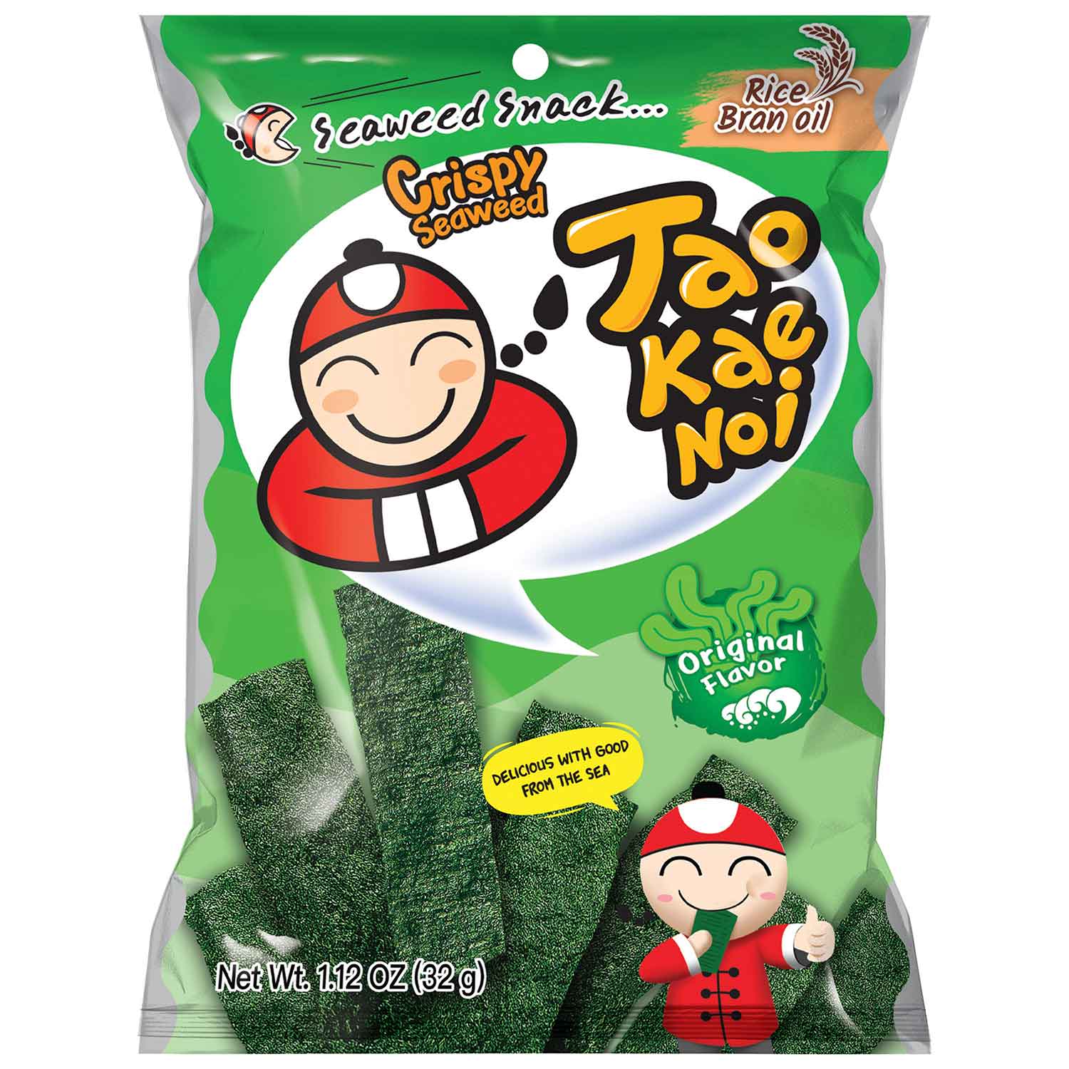 Tao Kae Noi Crispy Seaweed Original 32g