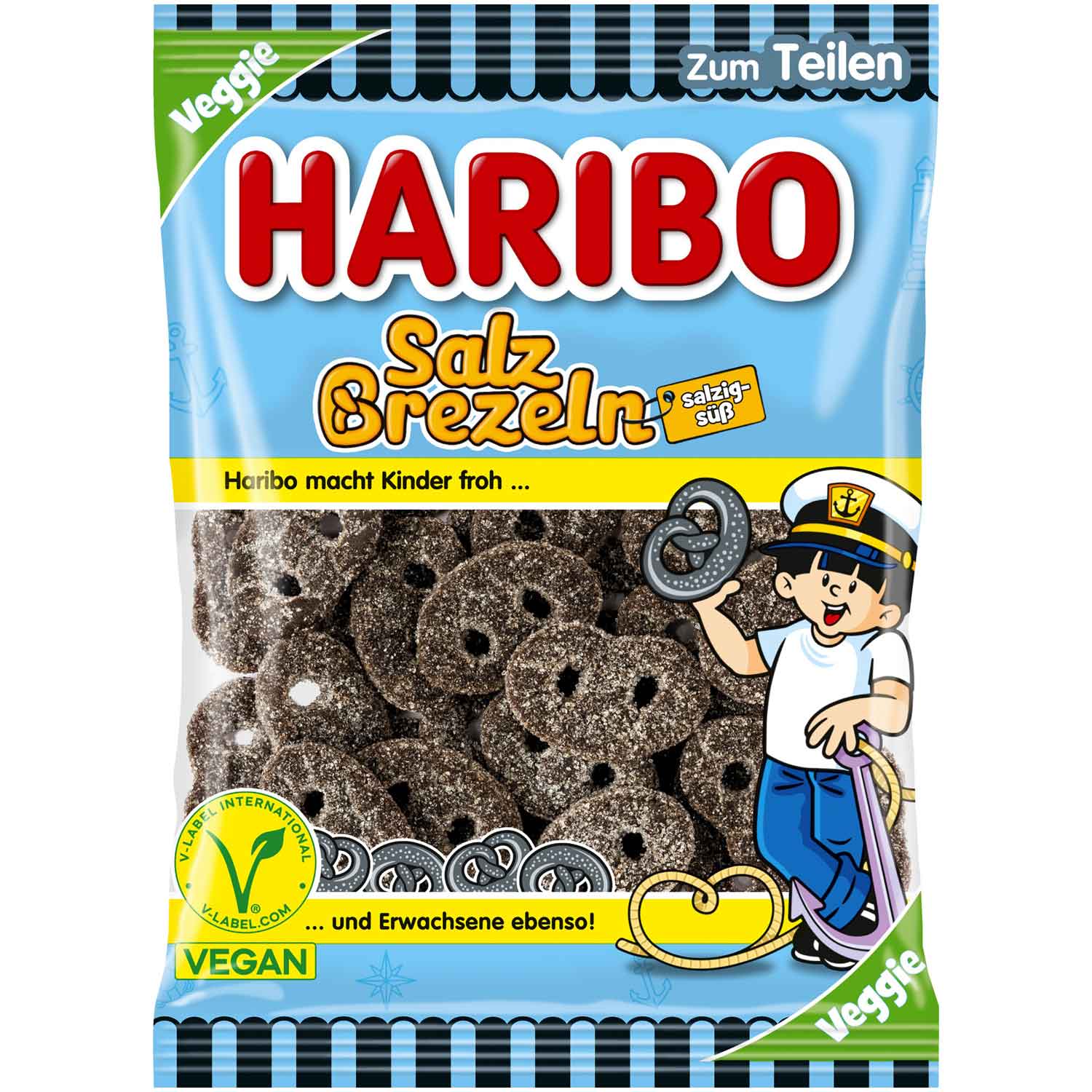 Haribo Salz-Brezeln veggie 175g