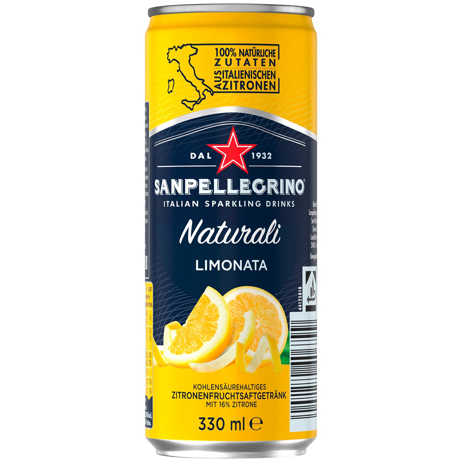 Sanpellegrino Naturali Limonata 330ml