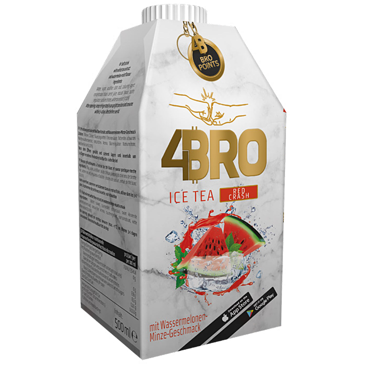 4BRO Ice Tea Red Crash 500ml