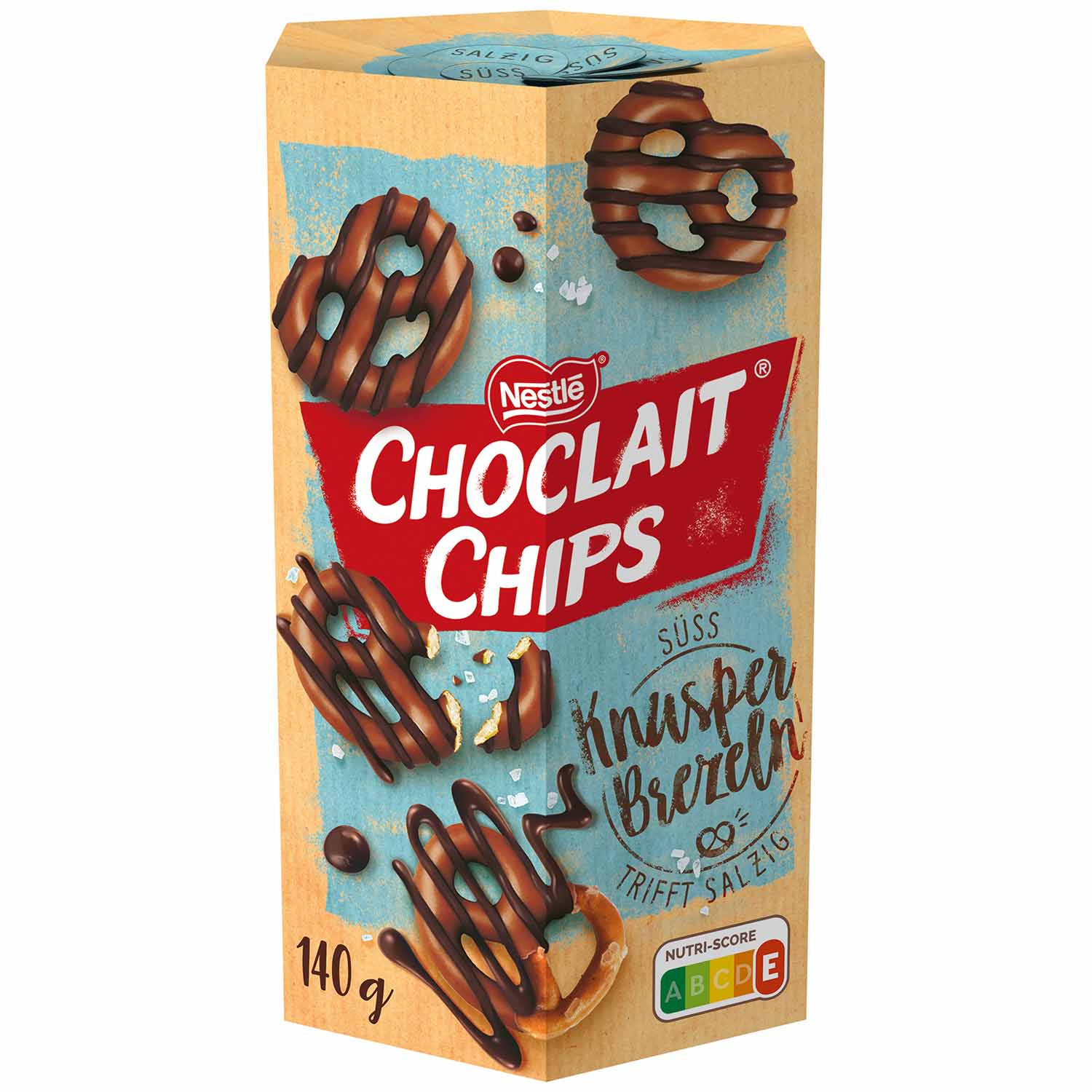 Choclait Chips Knusperbrezeln 140g