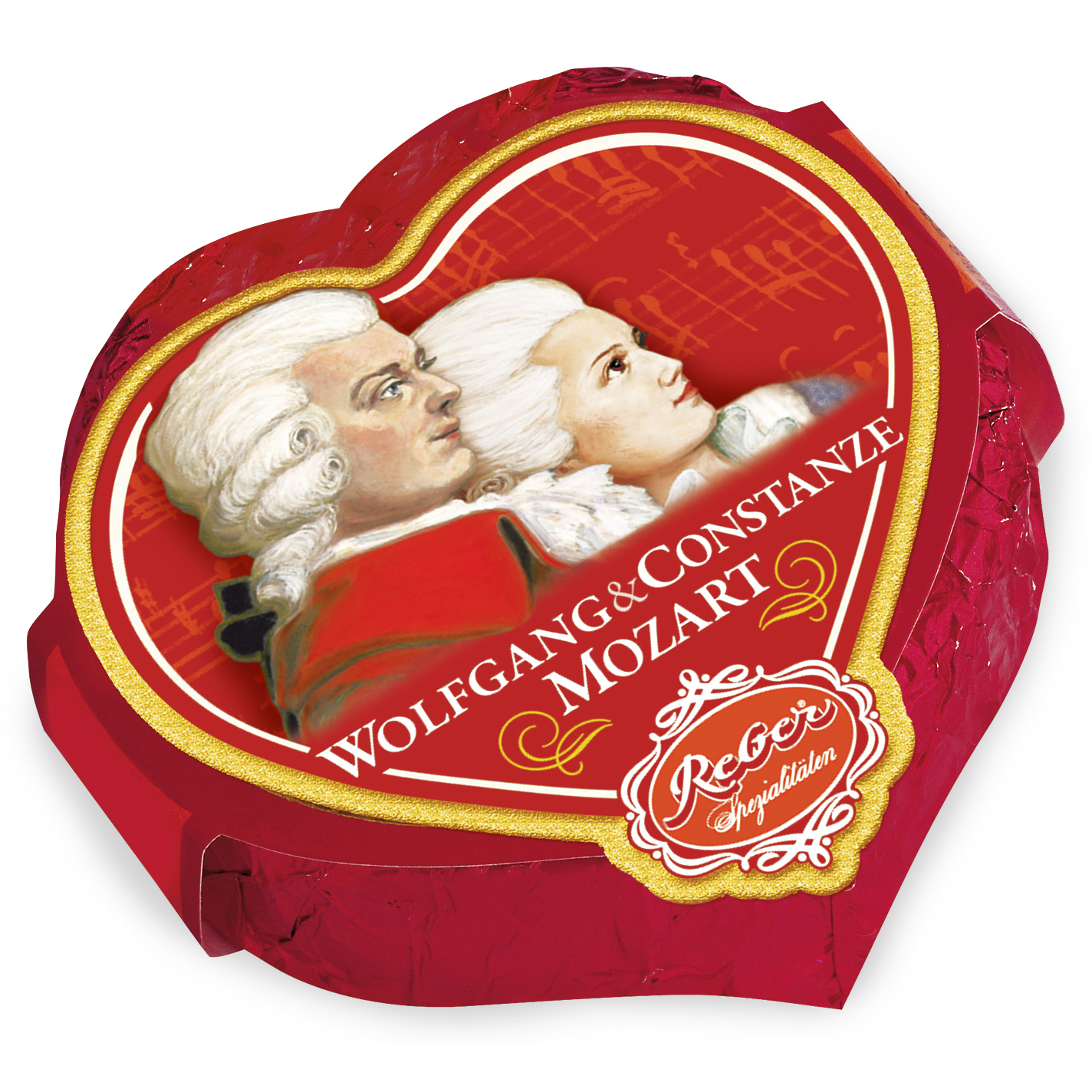 Reber Wolfgang & Constanze Mozart Herz'l 31g