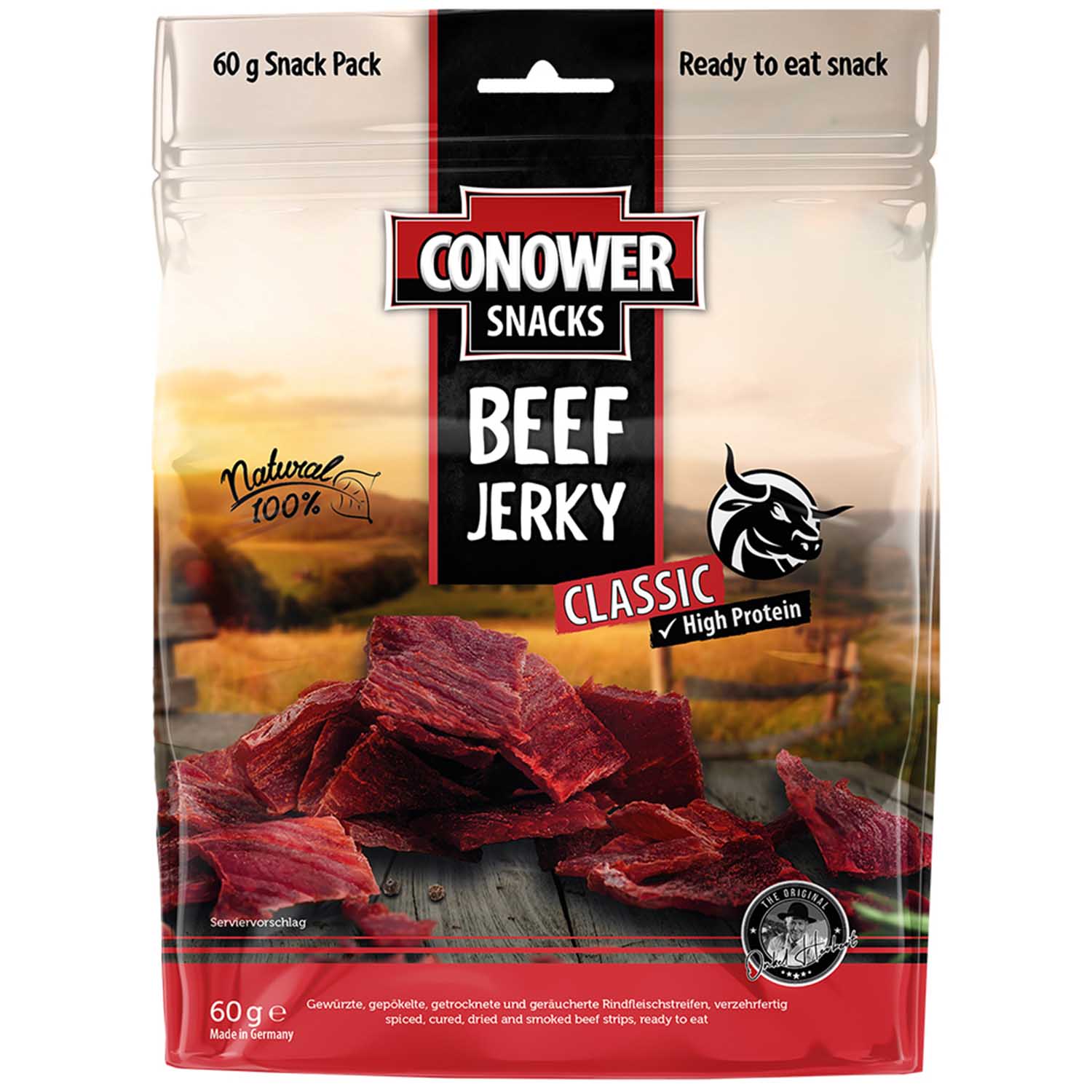 Conower Snacks Beef Jerky Classic 60g